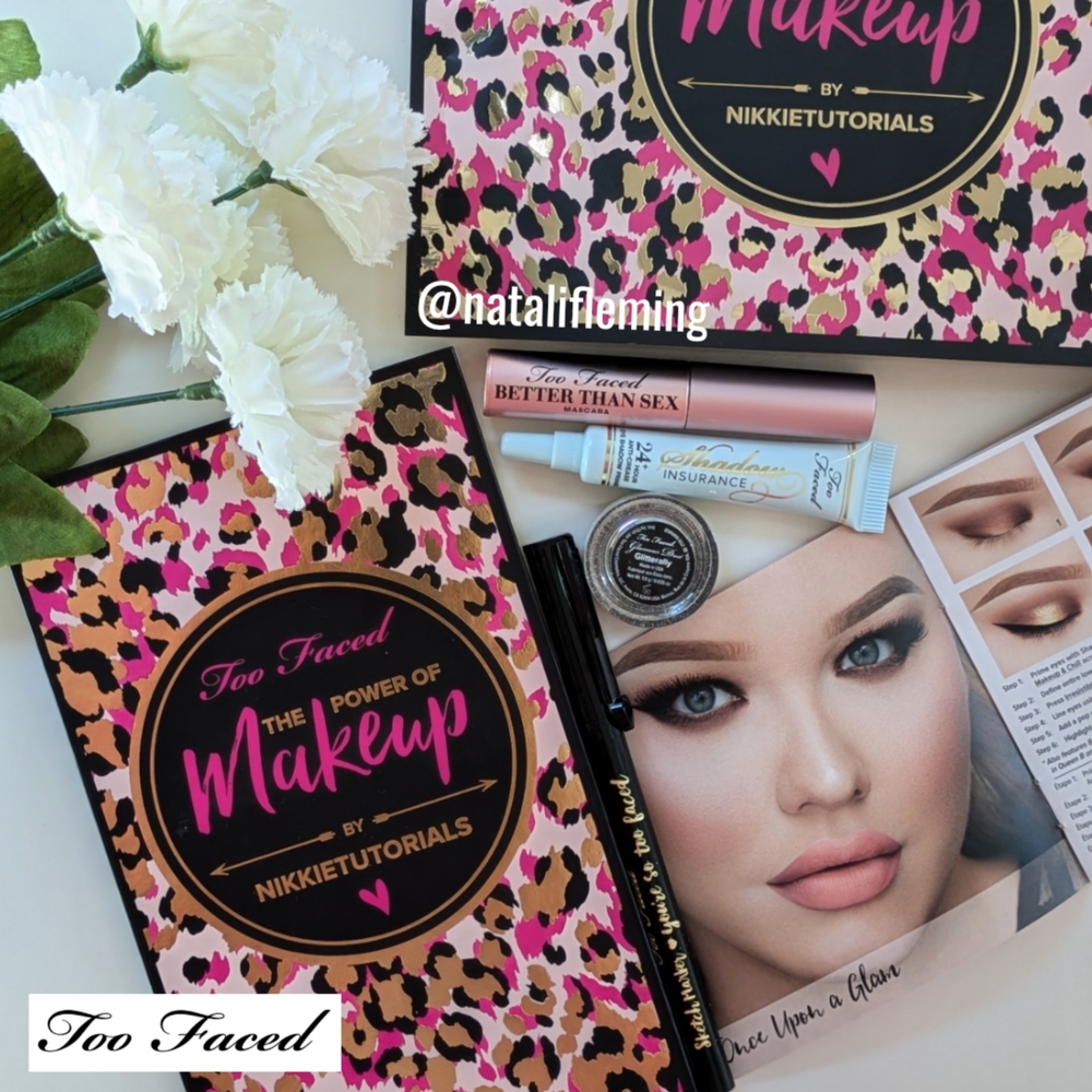 Limited Edition Too Faced The Power of Makeup Palette Nikkie Tutorials Set NIB